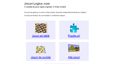 Desktop Screenshot of jocurilogice.com