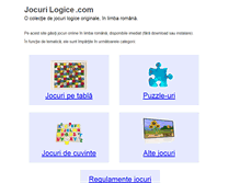 Tablet Screenshot of jocurilogice.com